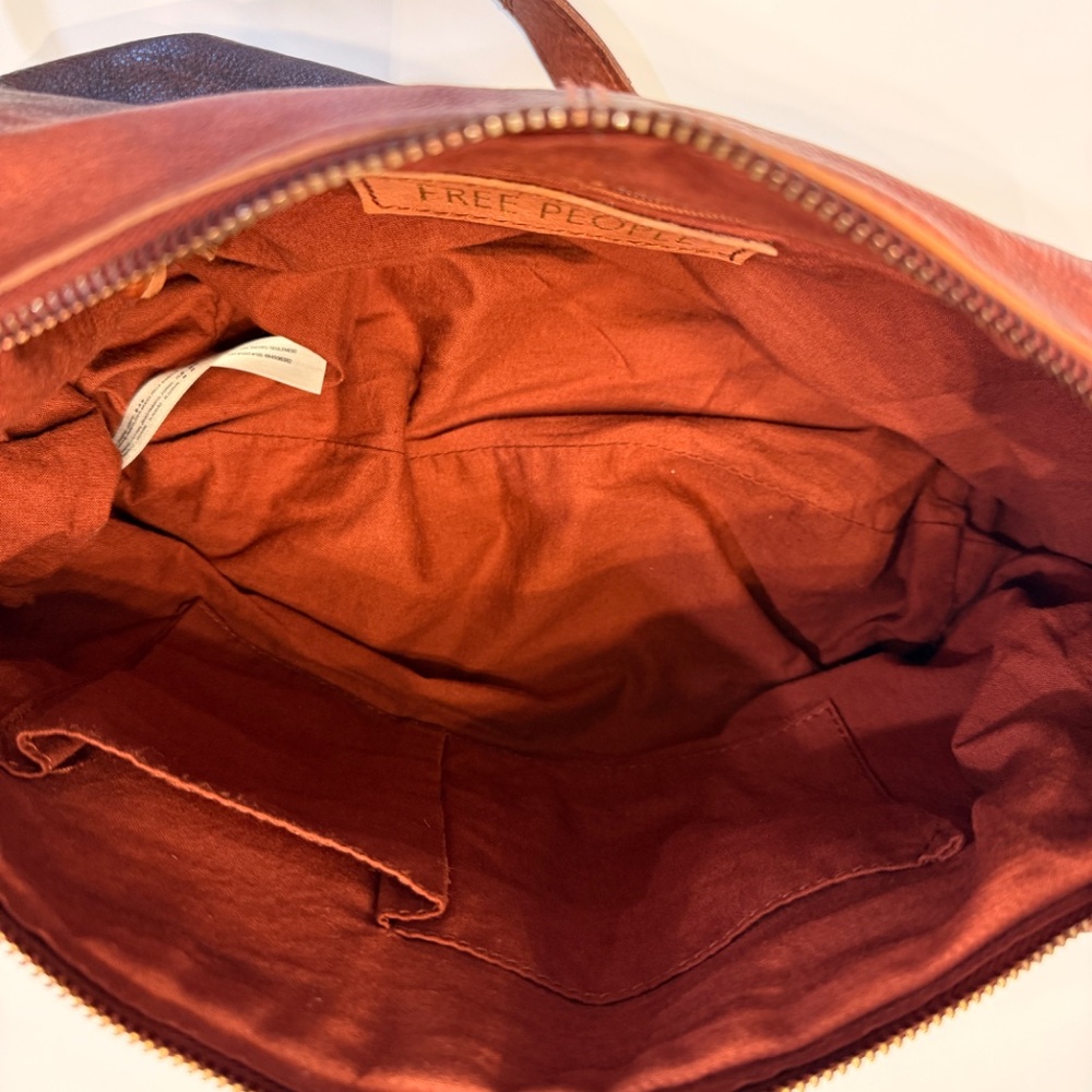 Free People Rumble Leather Sling Bag in Dark Roast - Picture 10 of 10